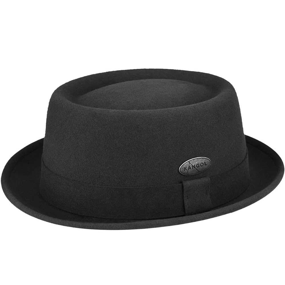 Kangol Litefelt® Pork Pie - Black/S Black, Small at Amazon